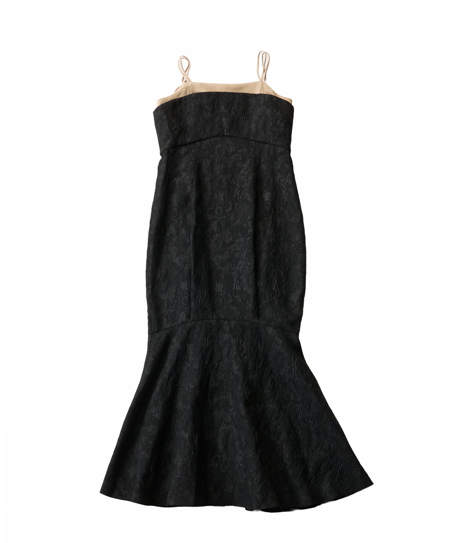 JACQUARD ZIPPER DRESS