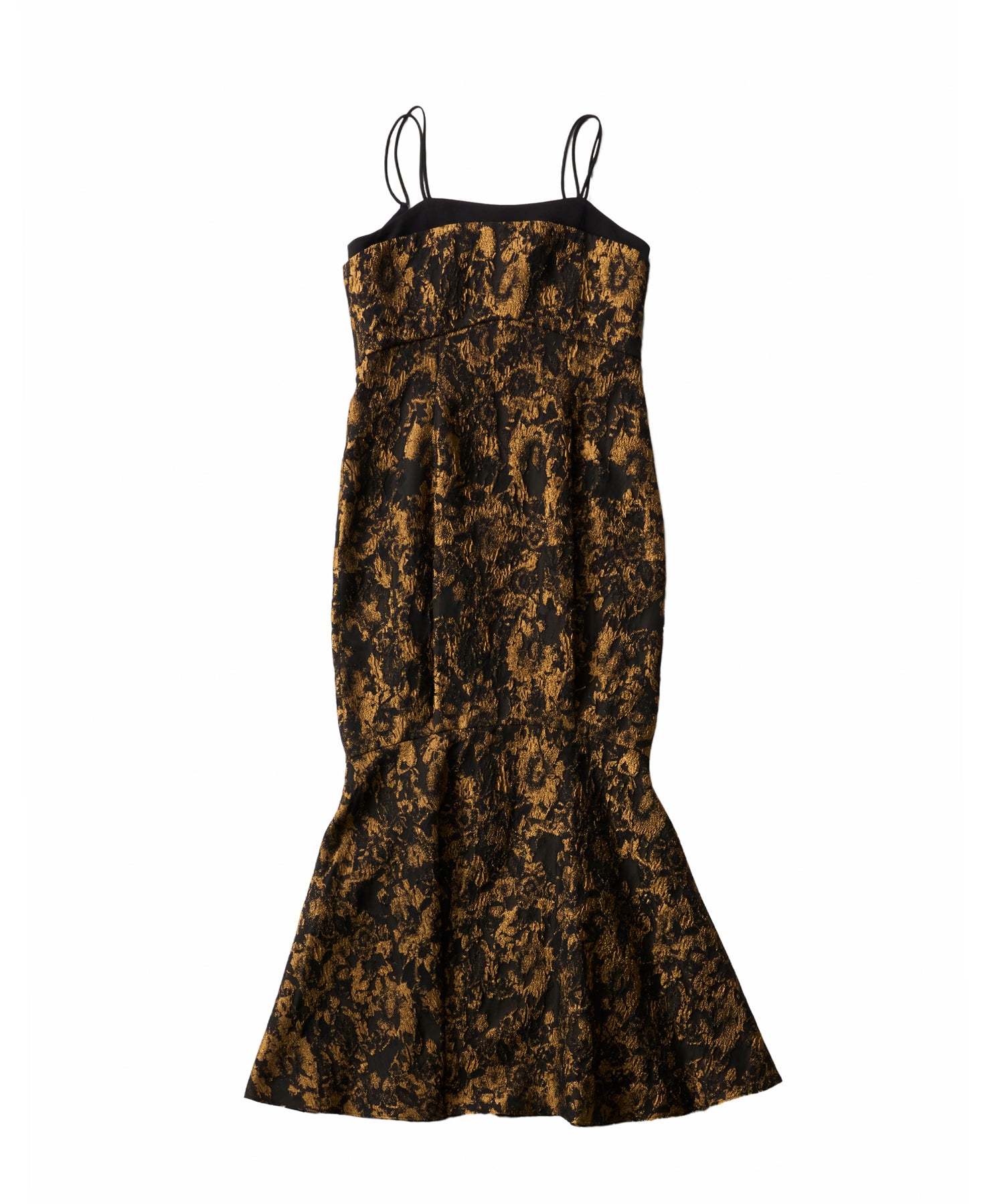 JACQUARD ZIPPER DRESS