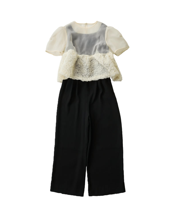 BEIGE BLACK