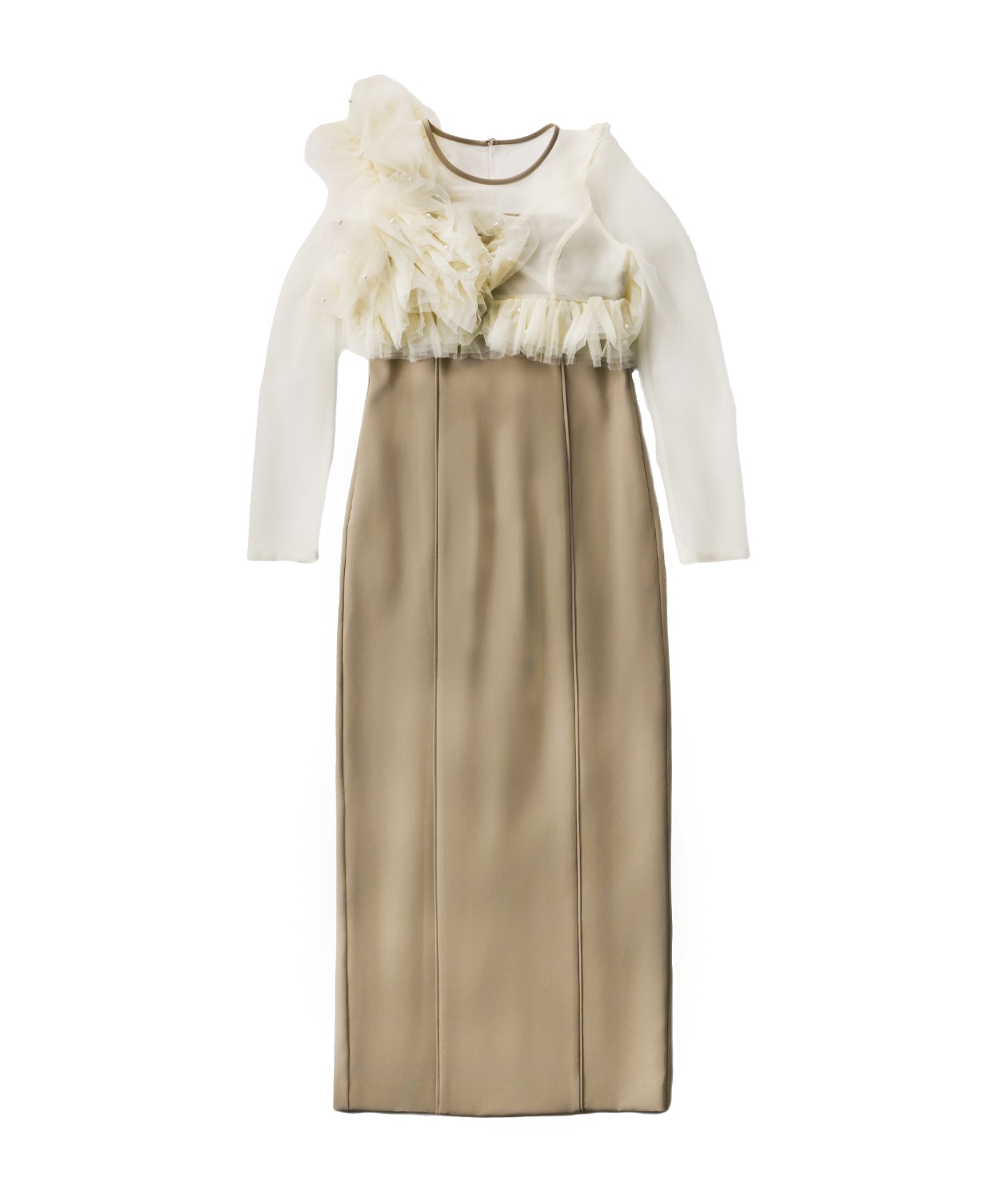 PEARL BUSTIER DRESS