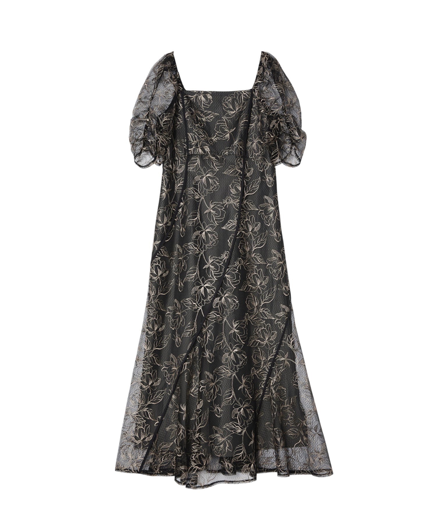 WAVE PIPING FRARE DRESS