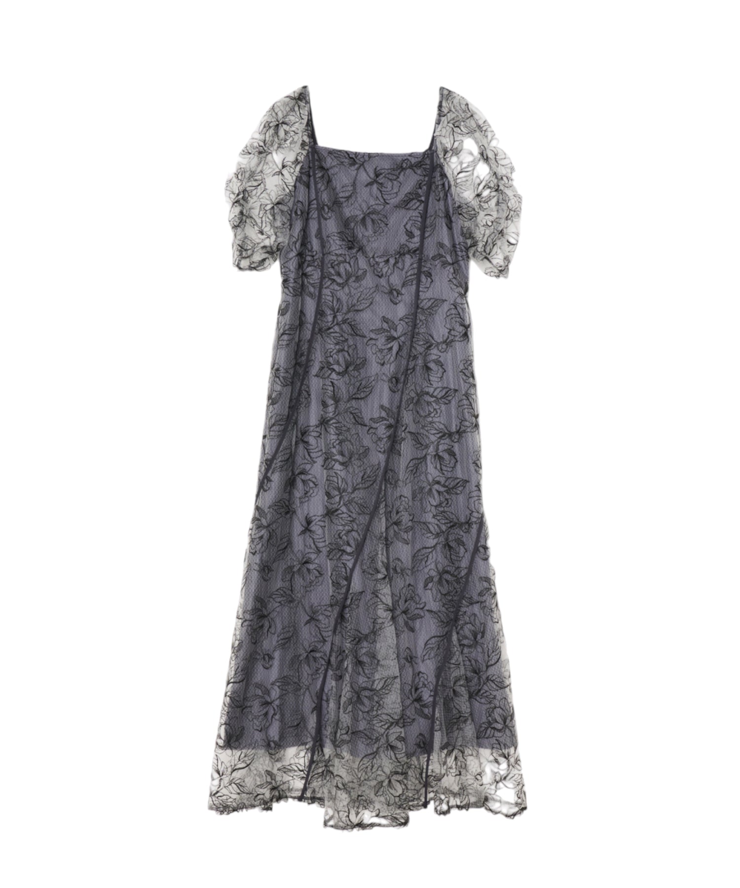WAVE PIPING FRARE DRESS