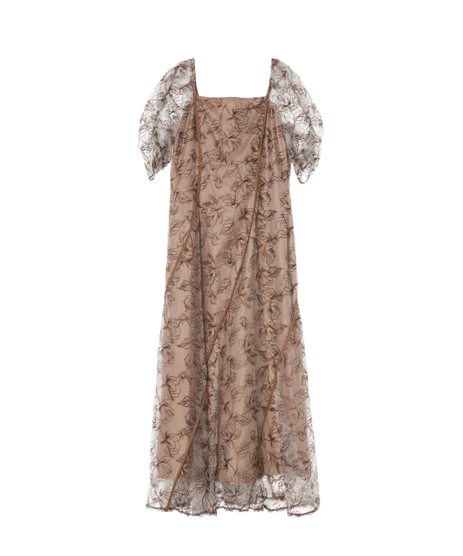 WAVE PIPING FRARE DRESS
