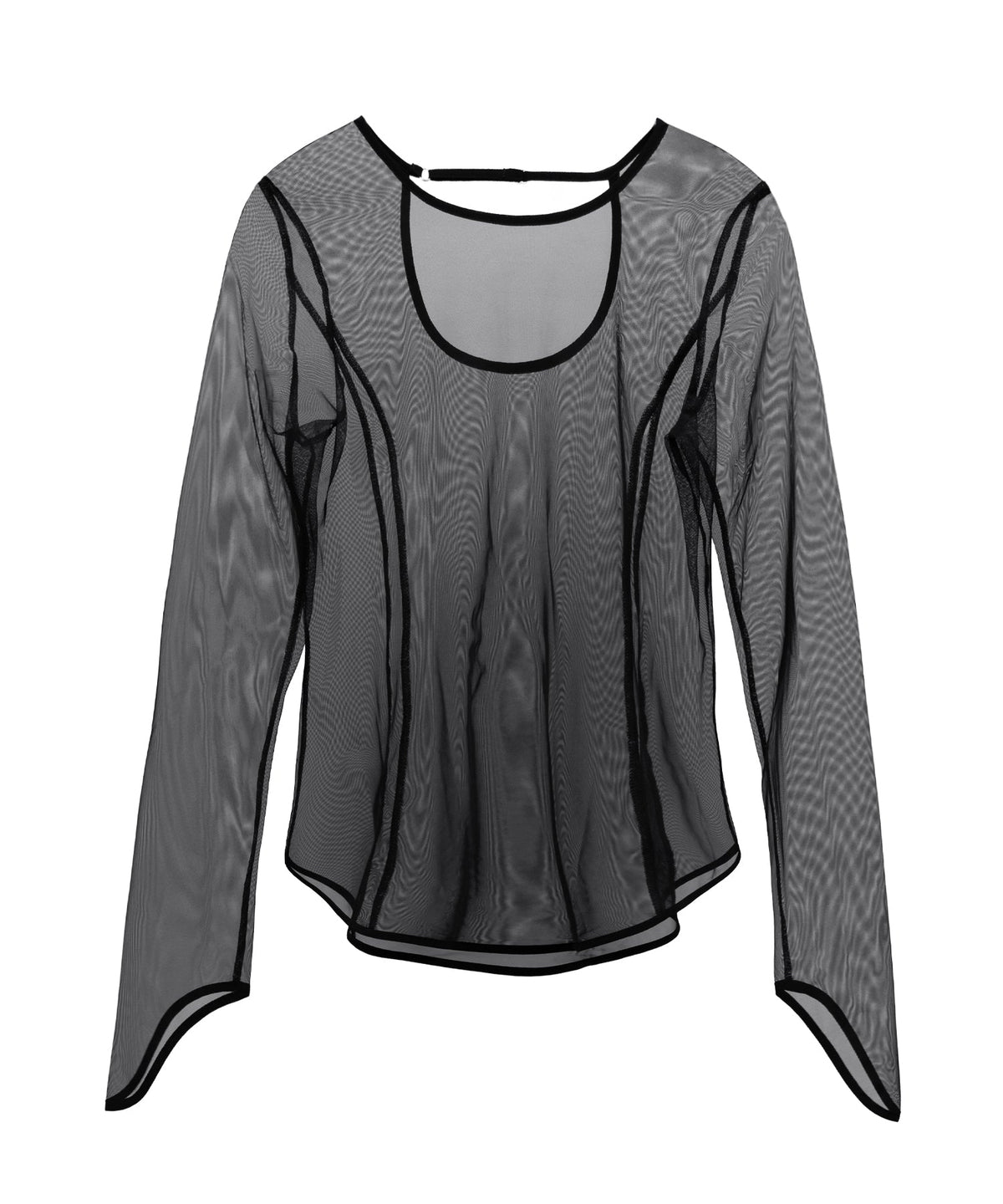 【POPUP】DOT SHEER TOPS