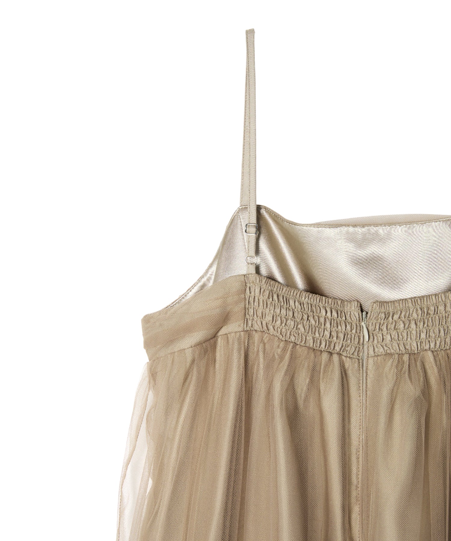 VOLUME TULLE JACKET SET DRESS