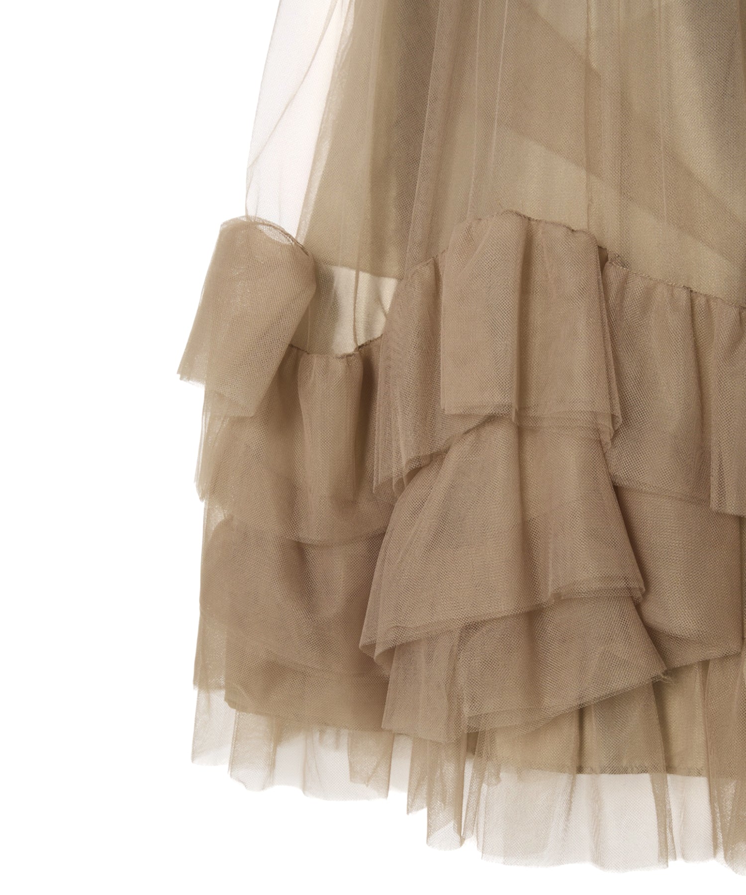 VOLUME TULLE JACKET SET DRESS