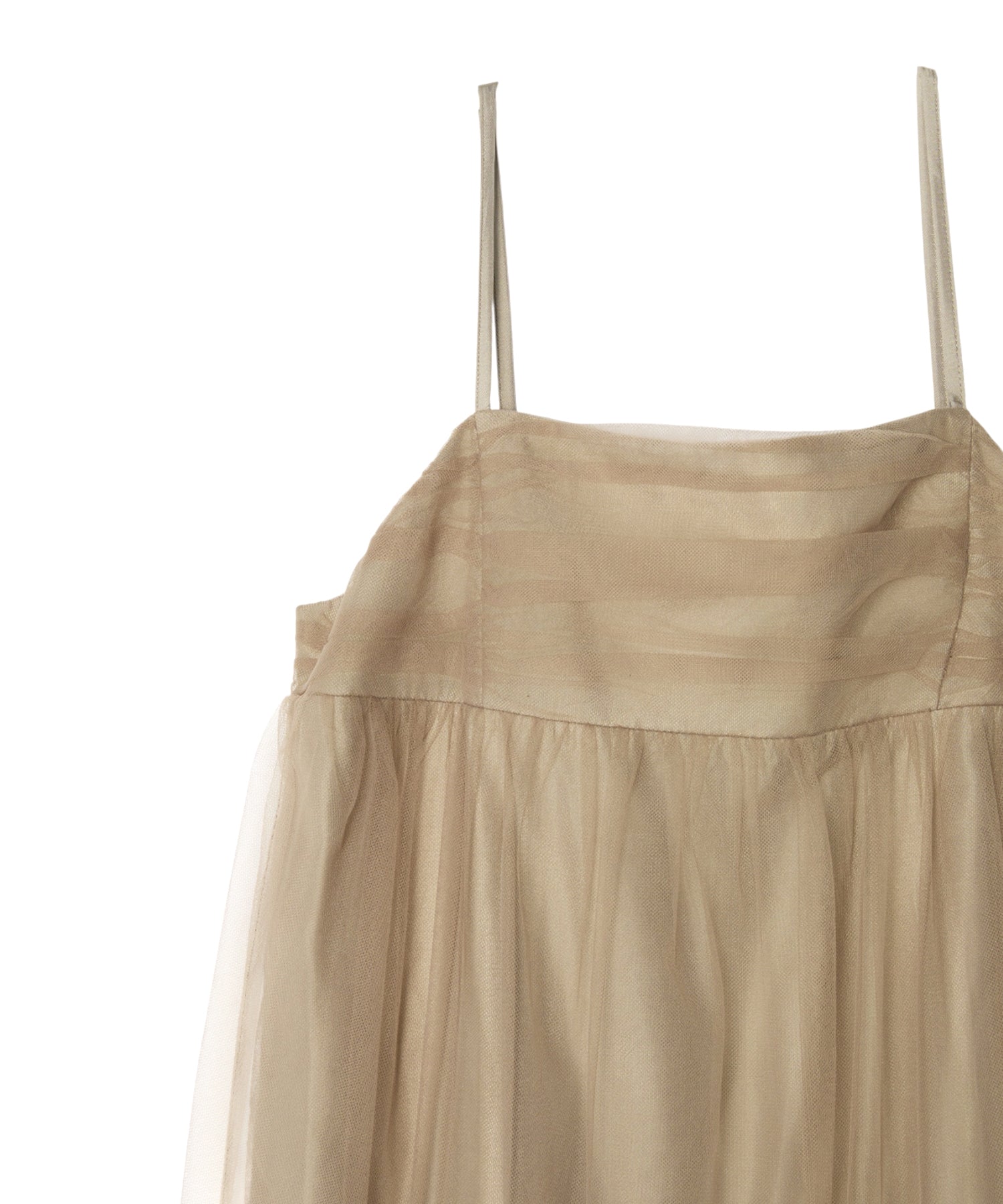 VOLUME TULLE JACKET SET DRESS