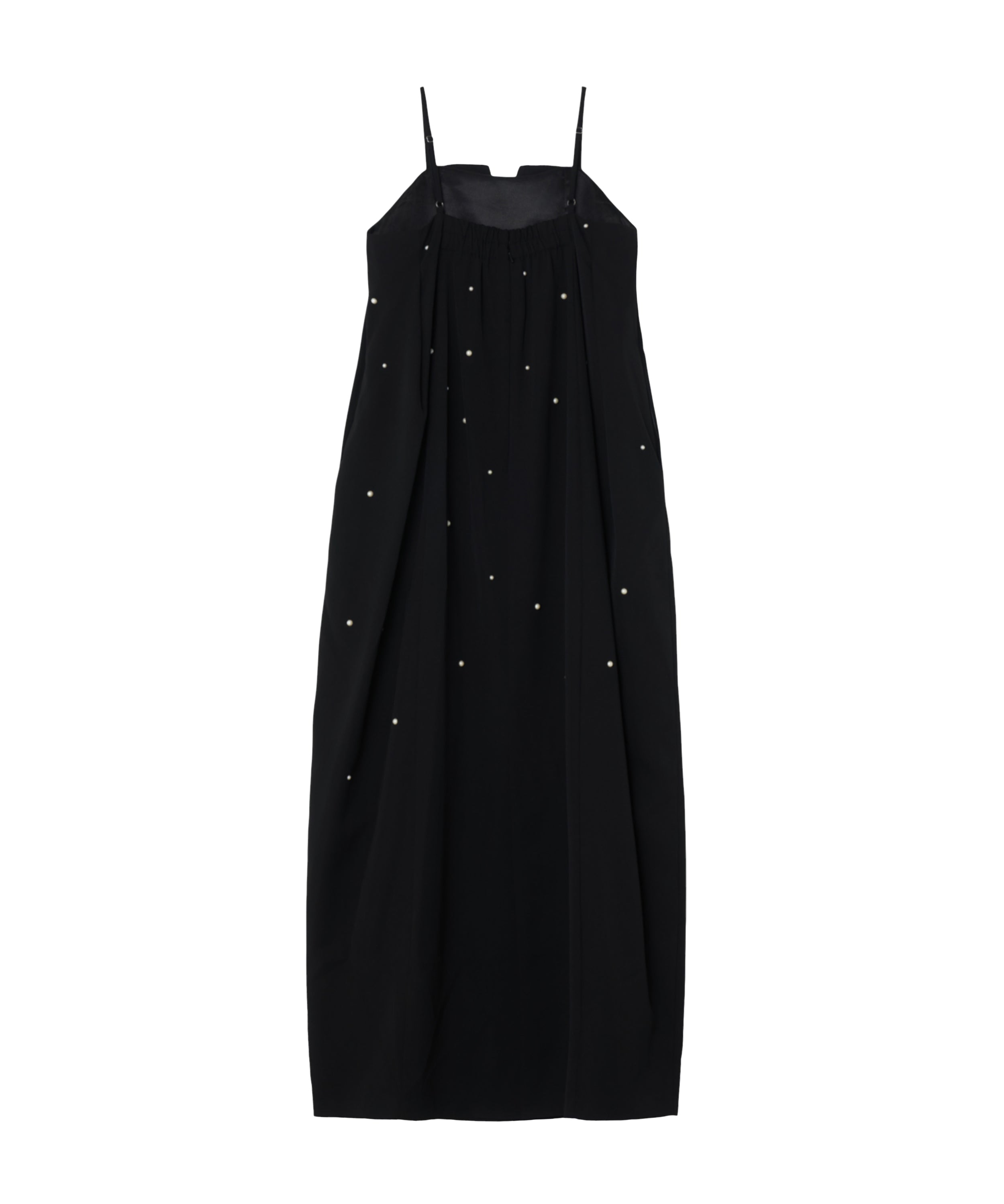り*】様 新品未使用⭐︎ANDRESD/オーバルフォルムパールドレス/ブラック/ OVAL FORM PEARL DRESS