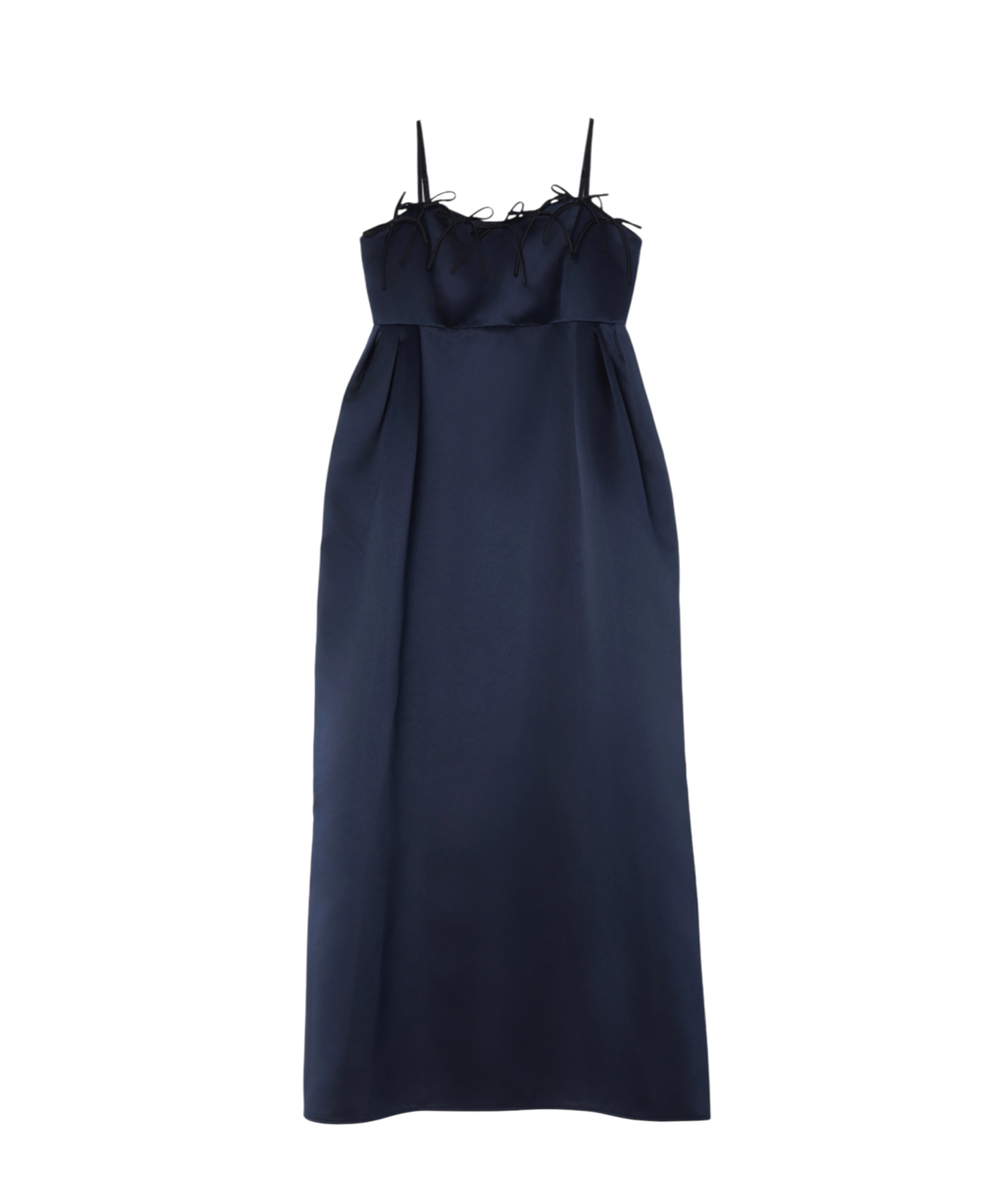 RIBBONS PUFFY VOLUME DRESS