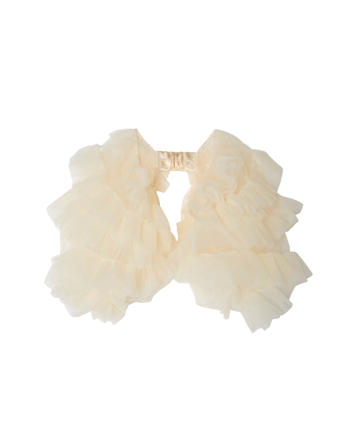 【POPUP】MIXING FRILLS BOLERO