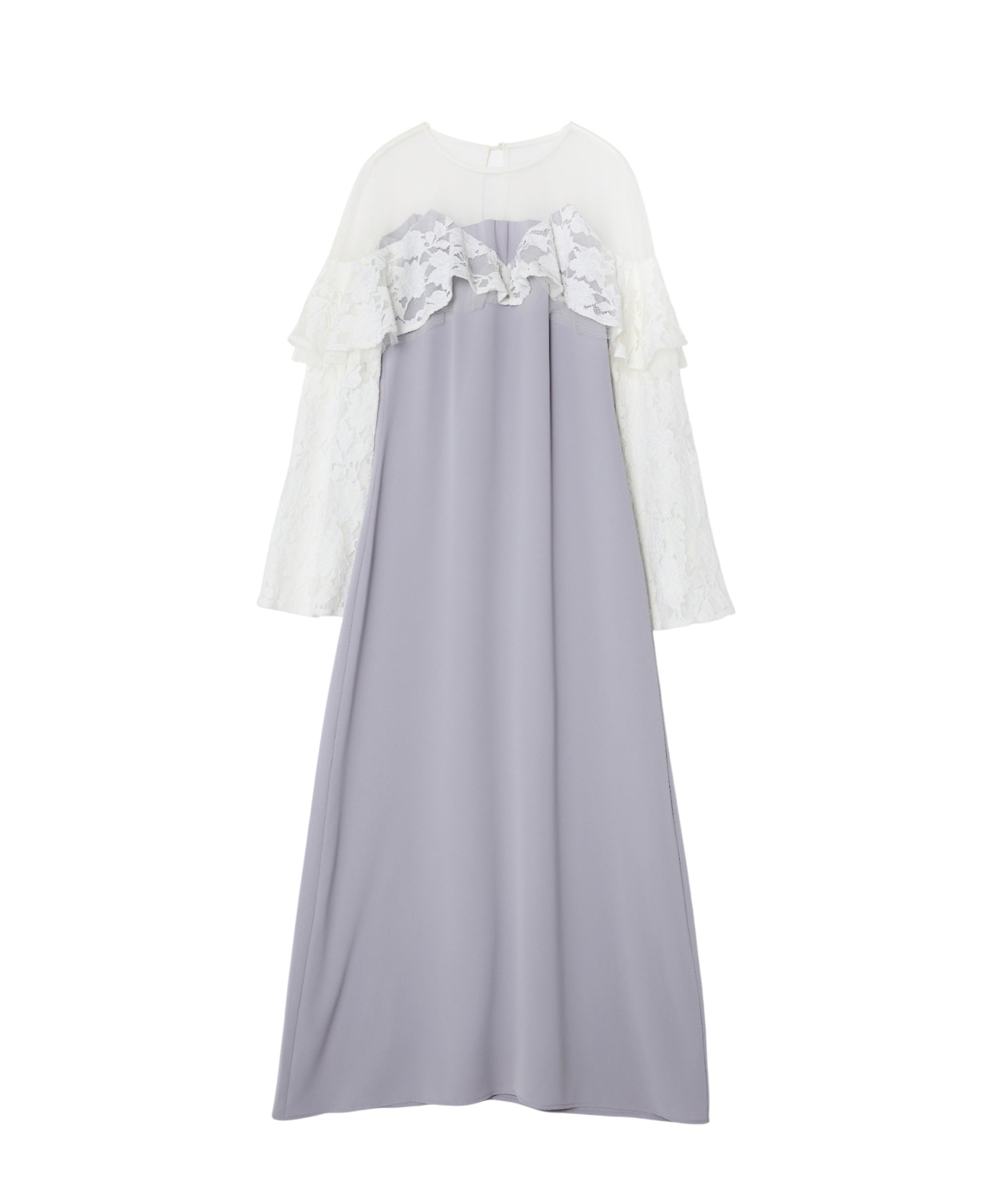 LACE RAFFLE DRESS
