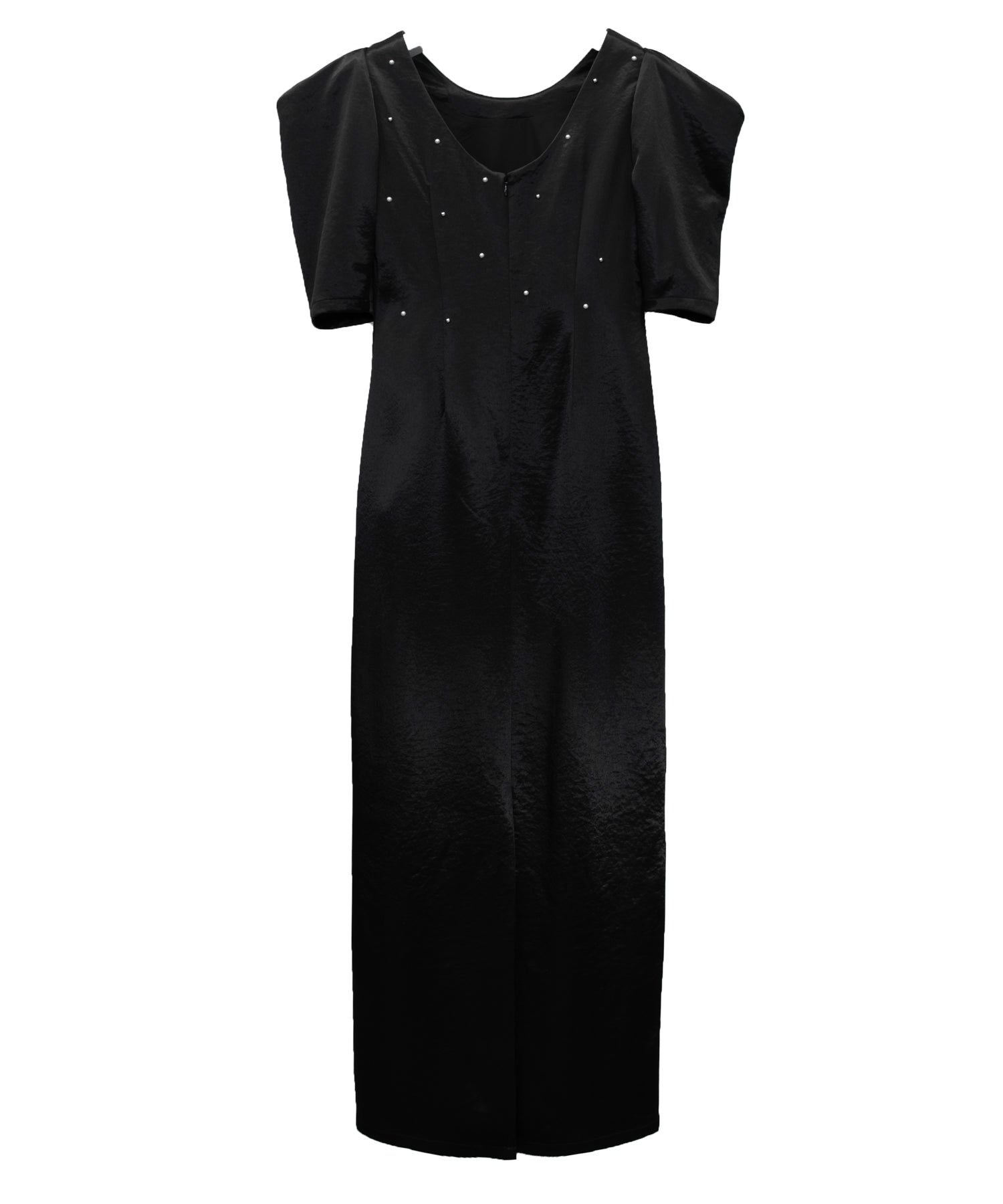 PEARL GLOW SATIN DRESS