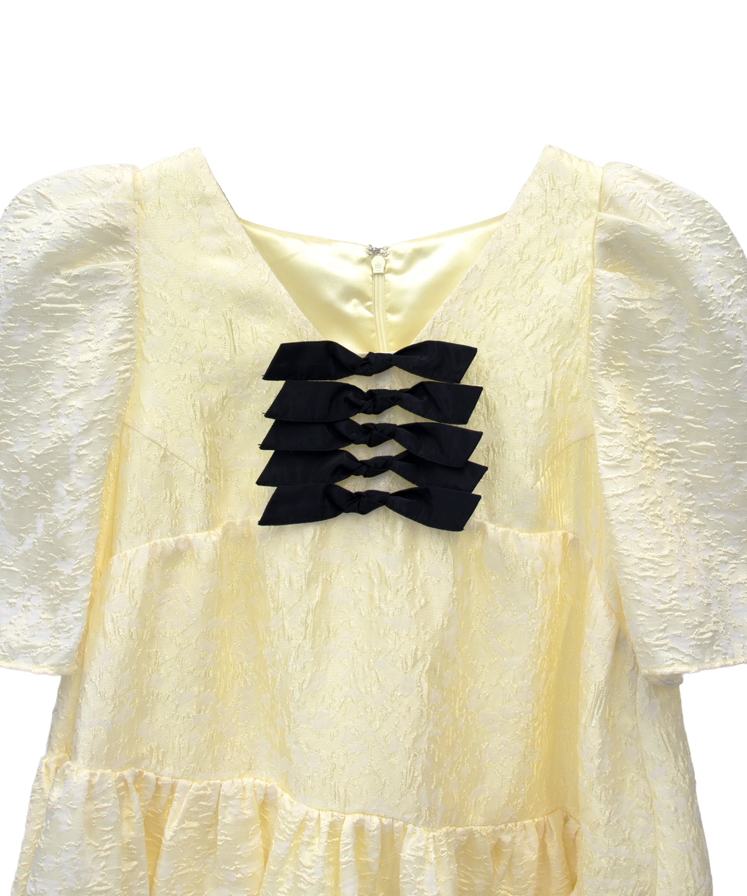 EDGE RIBBON MINI DRESS