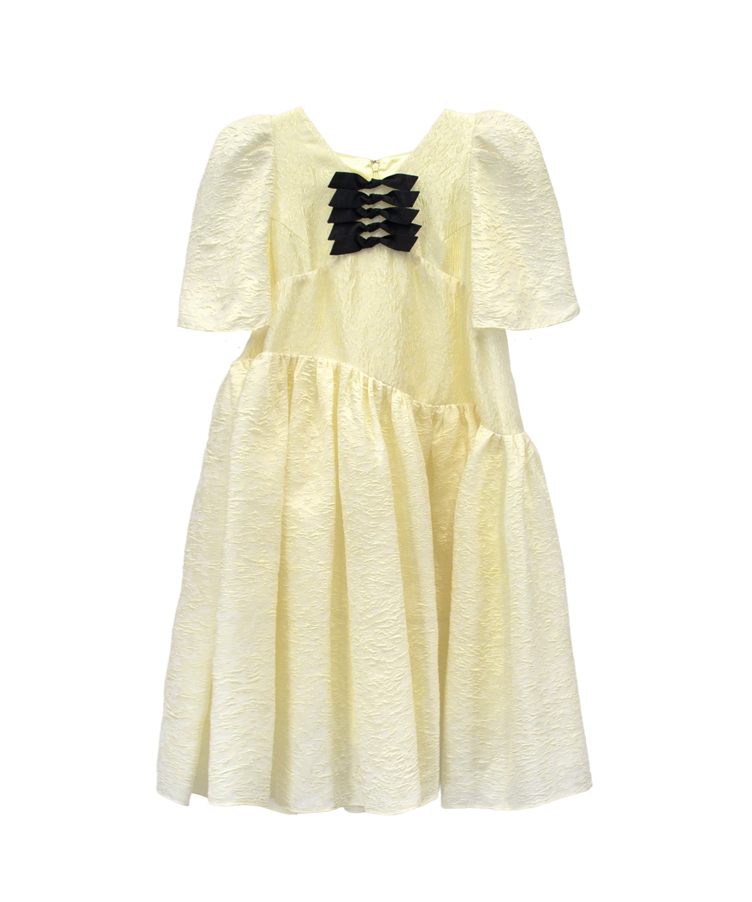 EDGE RIBBON MINI DRESS
