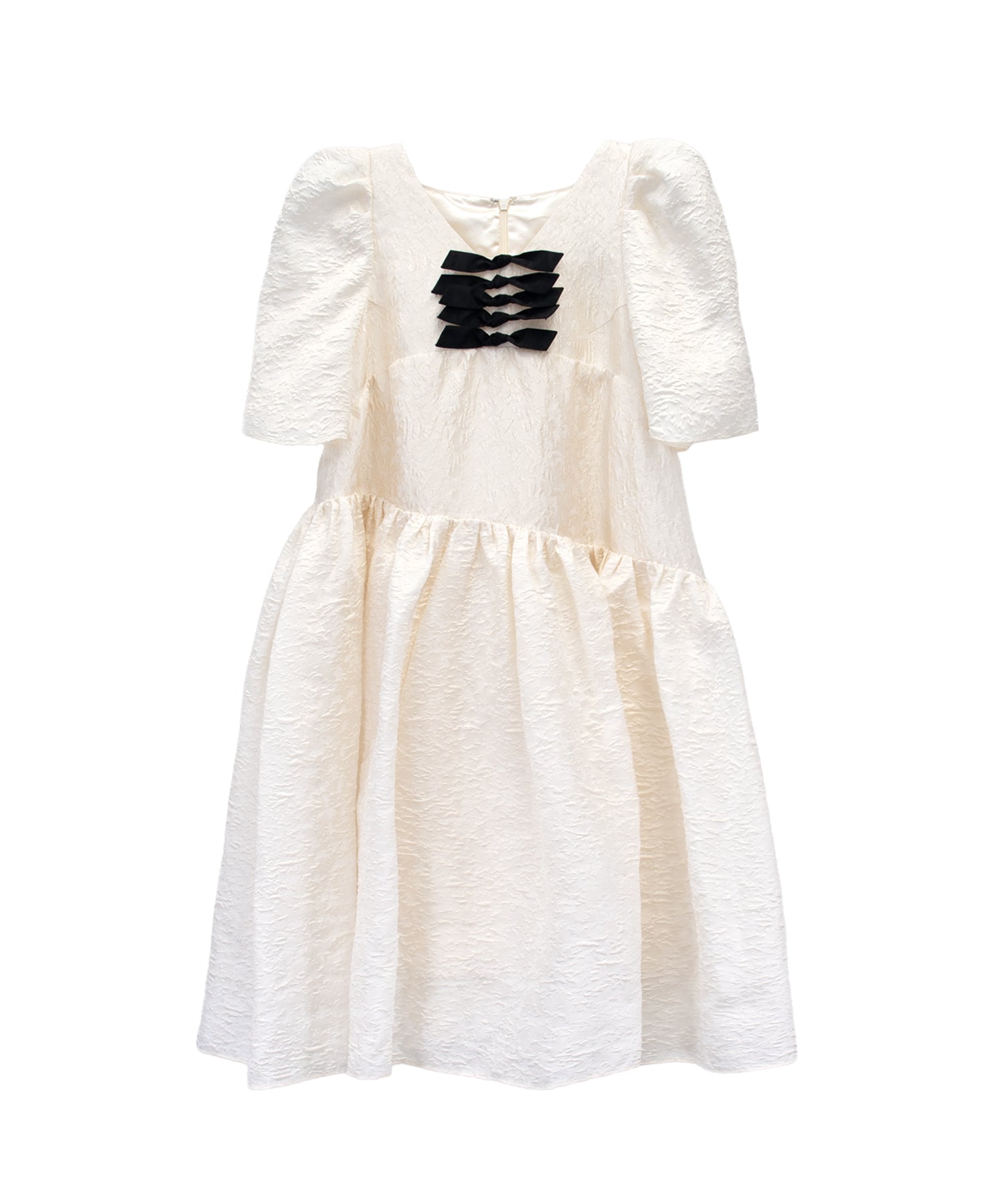 EDGE RIBBON MINI DRESS