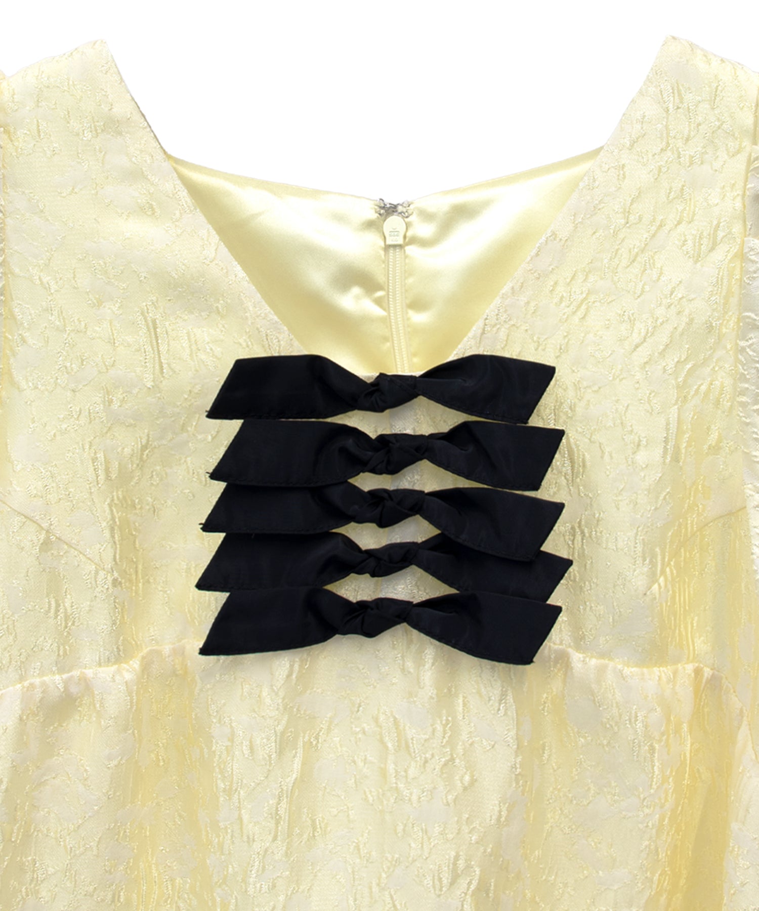 EDGE RIBBON MINI DRESS