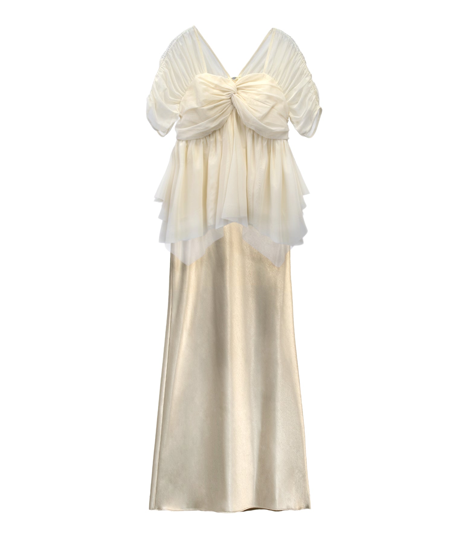 SATIN NARROW SKIRT SETUP