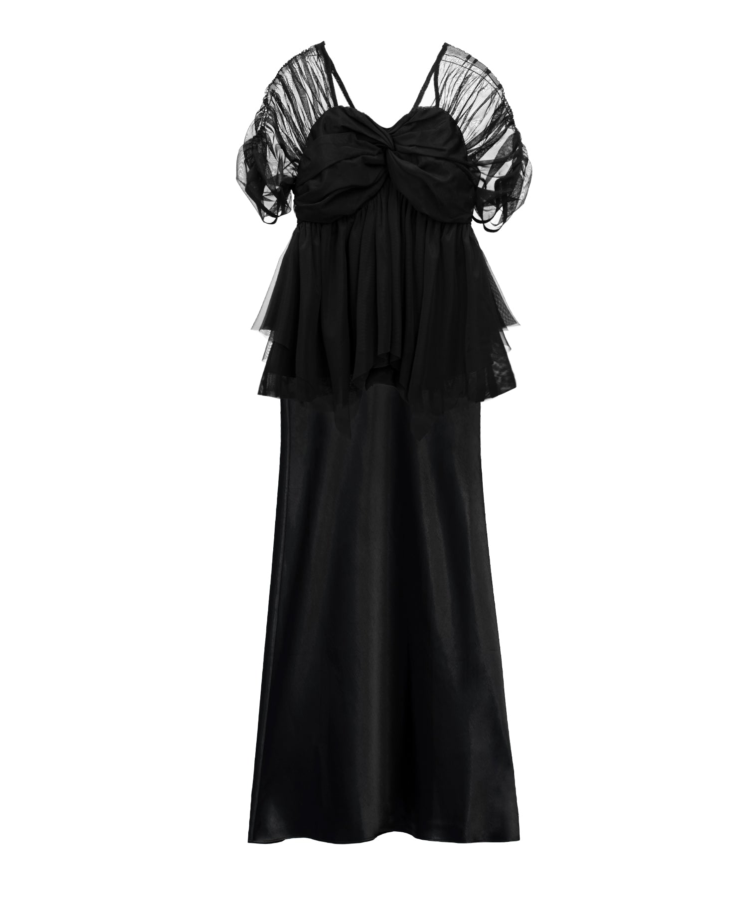SATIN NARROW SKIRT SETUP