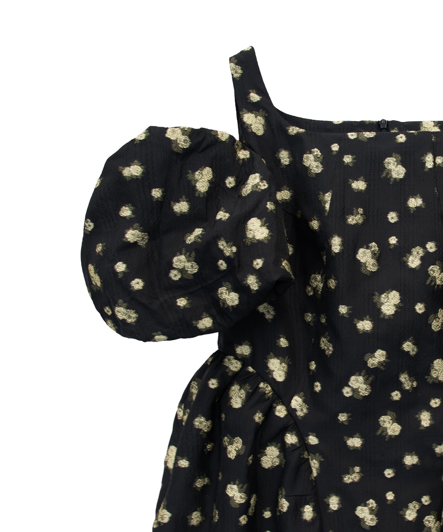 FLOWER JACQUARD FORME DRESS