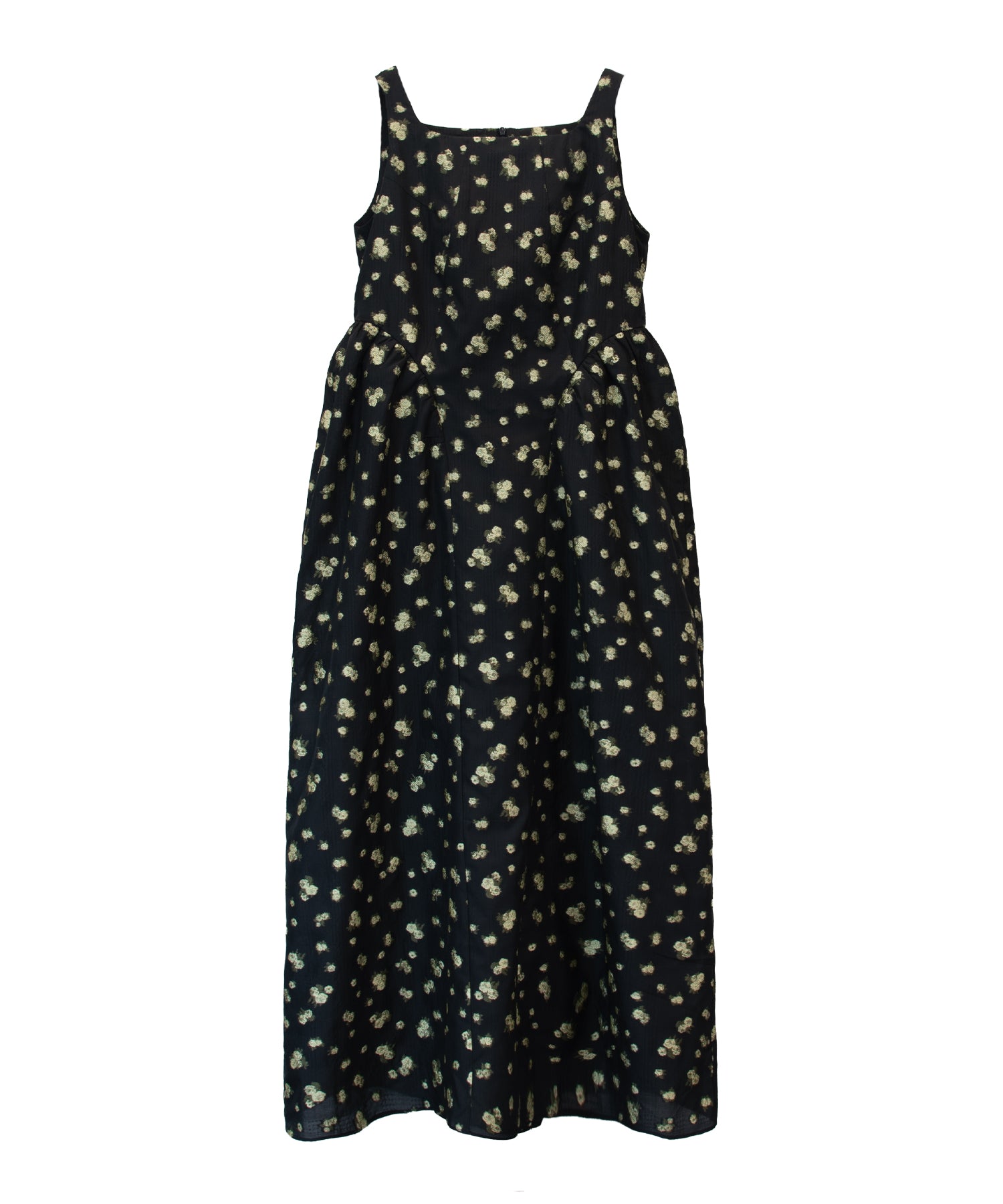 FLOWER JACQUARD FORME DRESS