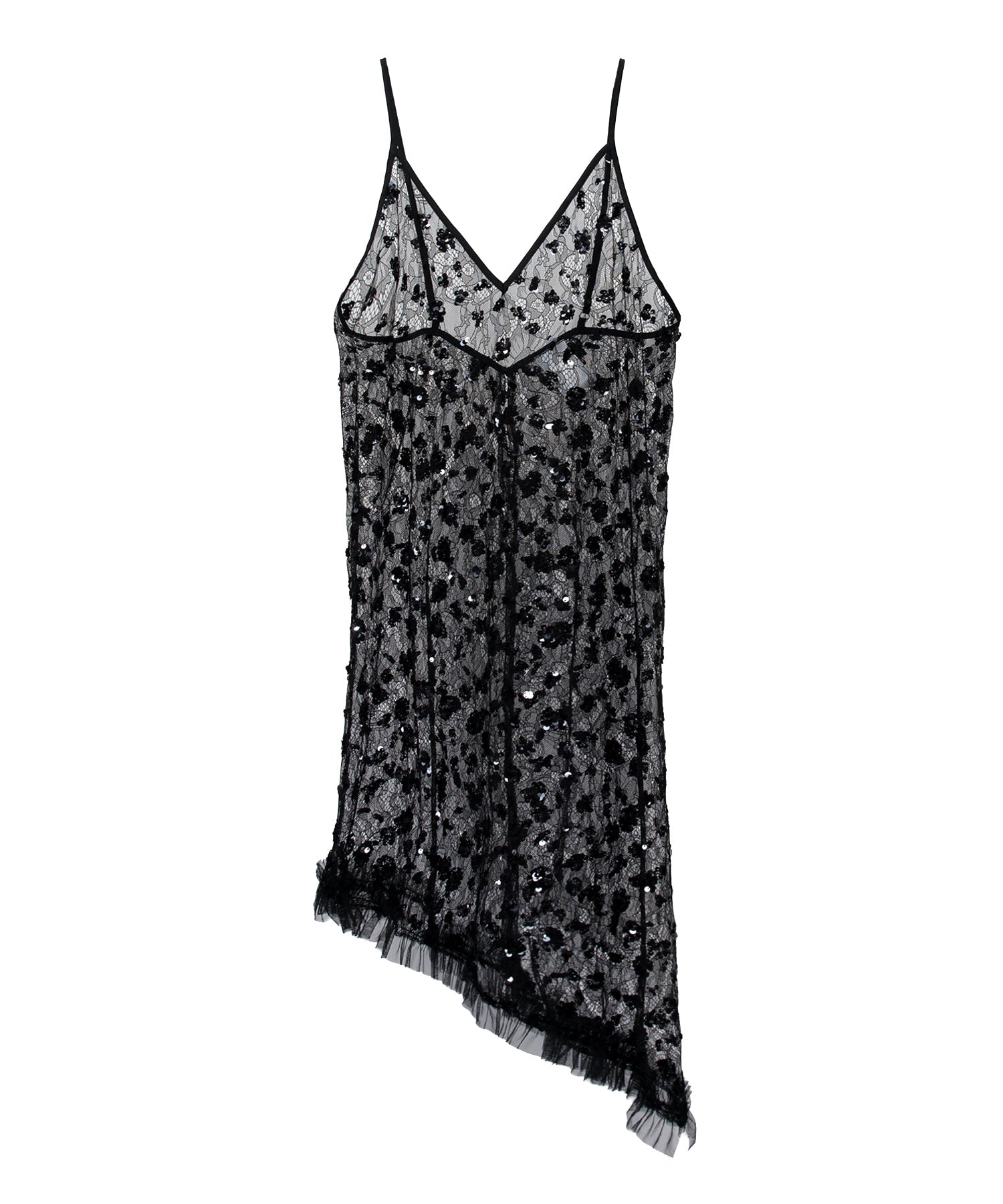 【POPUP】FLOWER SPANGLE CAMI DRESS
