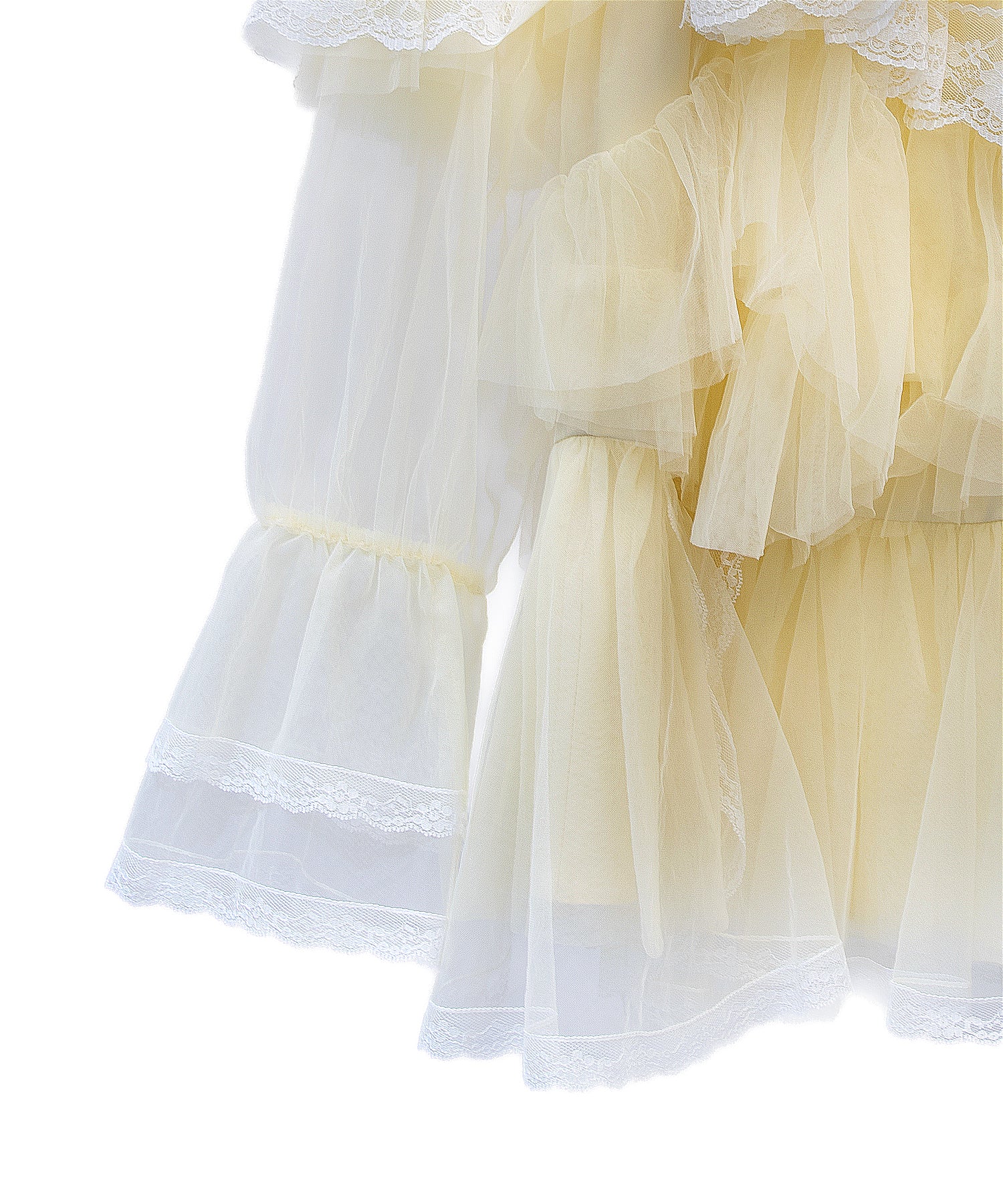 RUFFLE TULLE TOPS & MINI DRESS
