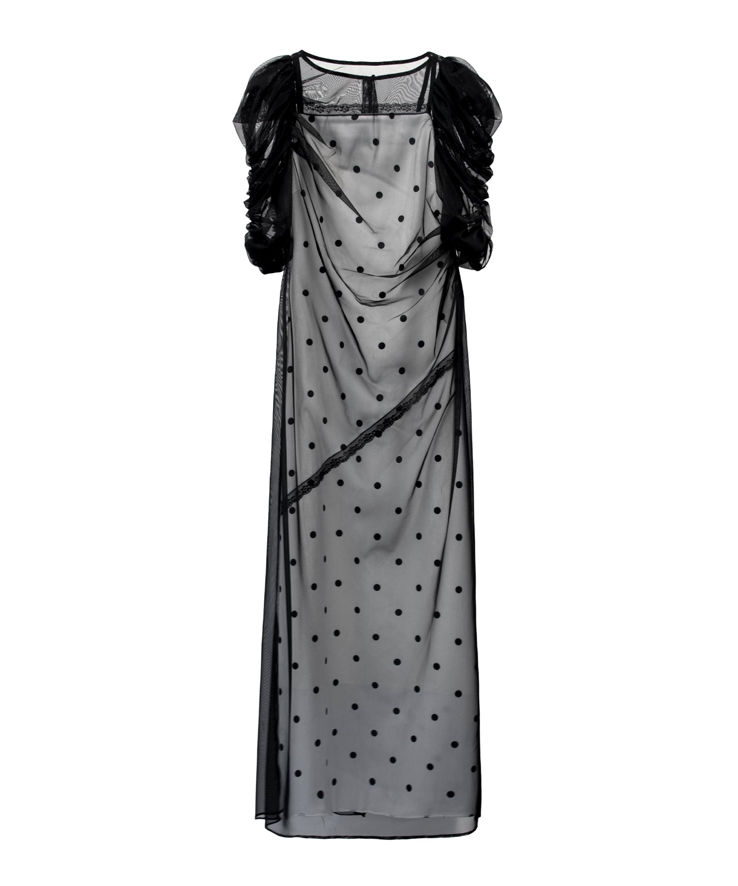 DOT LAYERED DRESS