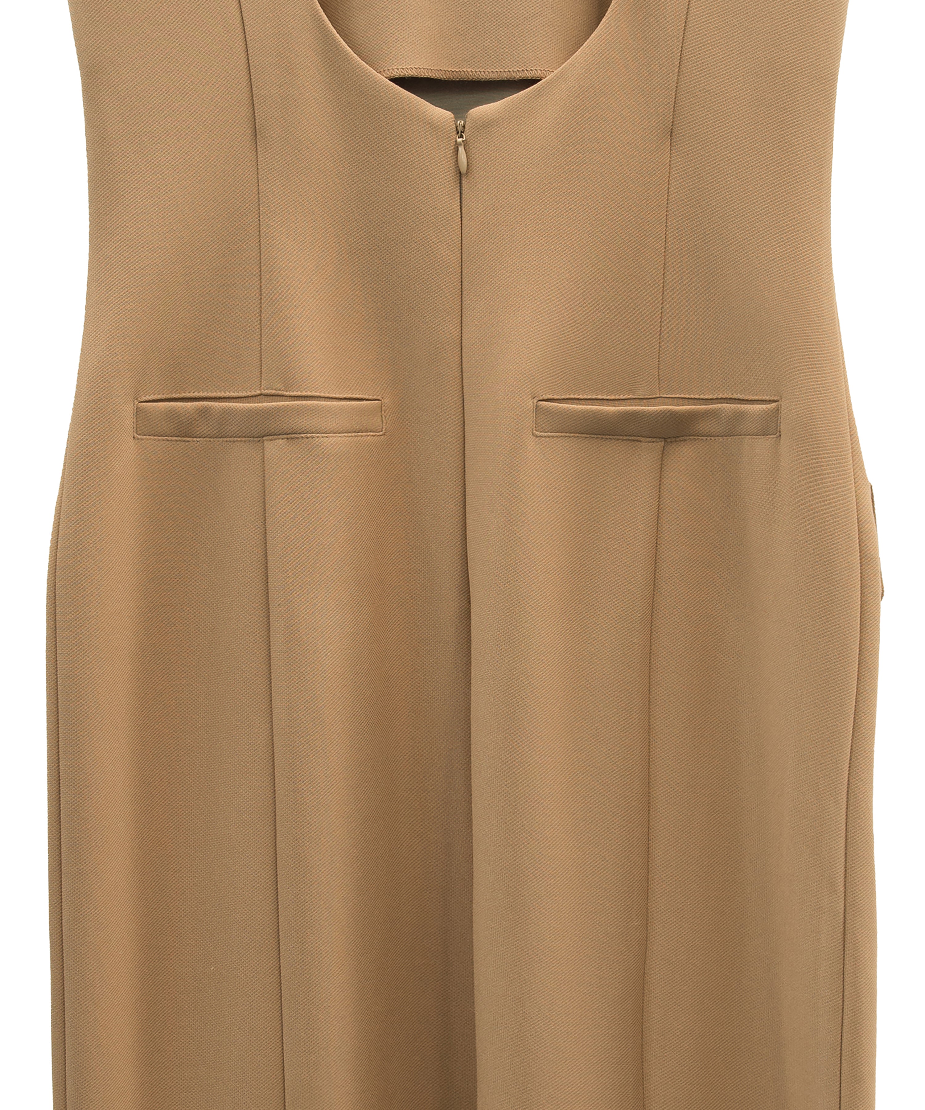 BACK OPEN FORM DRESS