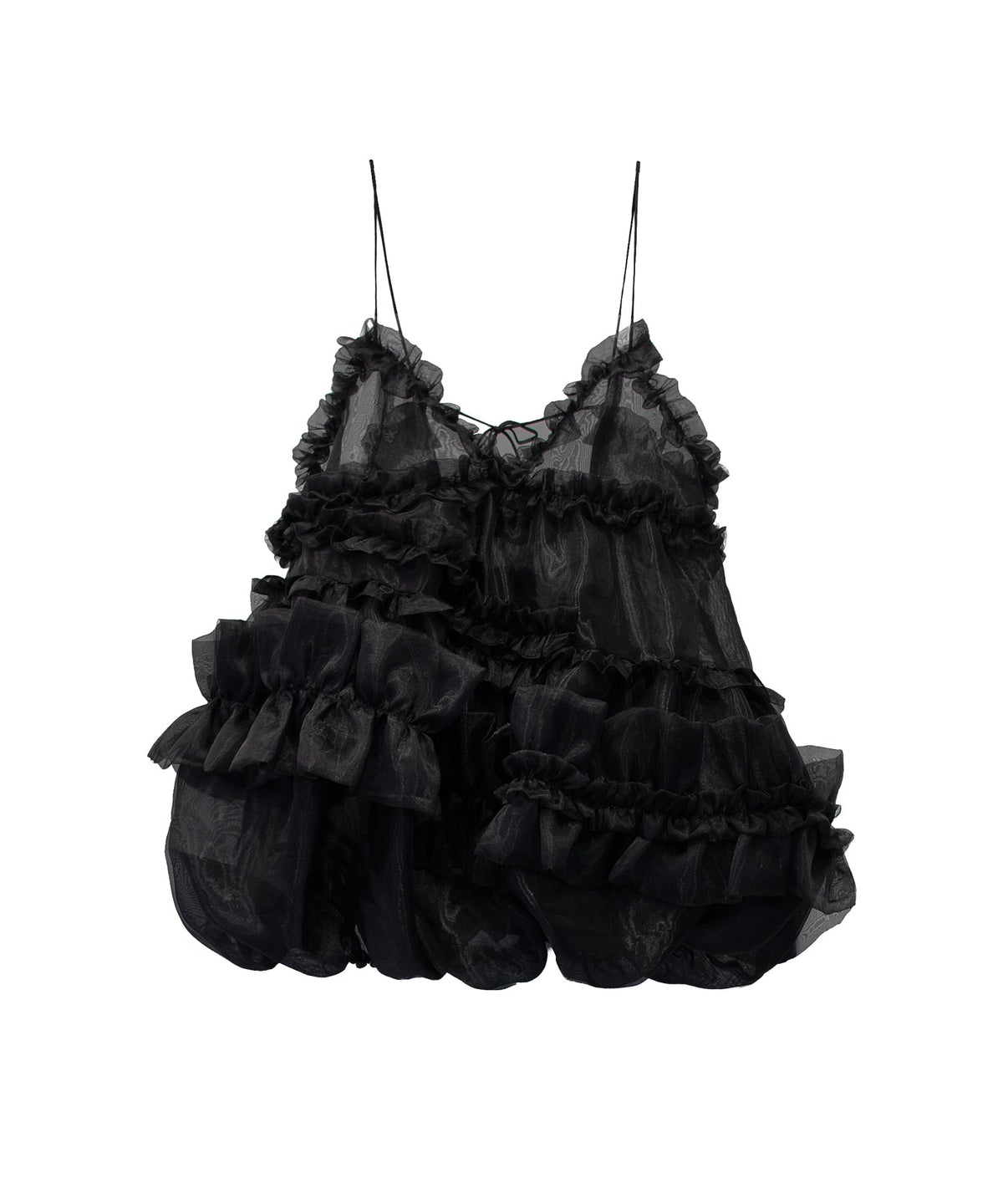 【POPUP】ORGANZA FRILL BALLOON CAMI