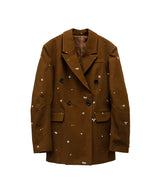 SIGNATURE JACKET ブラウン 正面物撮り画像