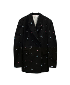 SIGNATURE JACKET ブラック 正面物撮り画像