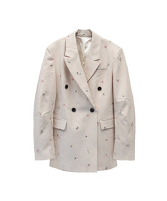 SIGNATURE JACKET アイボリー 正面物撮り画像