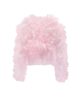 COUTURE FRILL TOPS ピンク 正面 物撮り画像