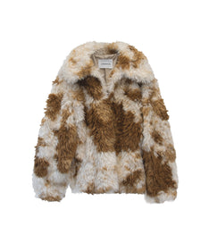 PERRO FUR COAT カラメロ 正面全身物撮り画像