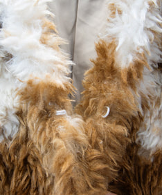 PERRO FUR COAT カラメロ 正面留め具物撮り画像