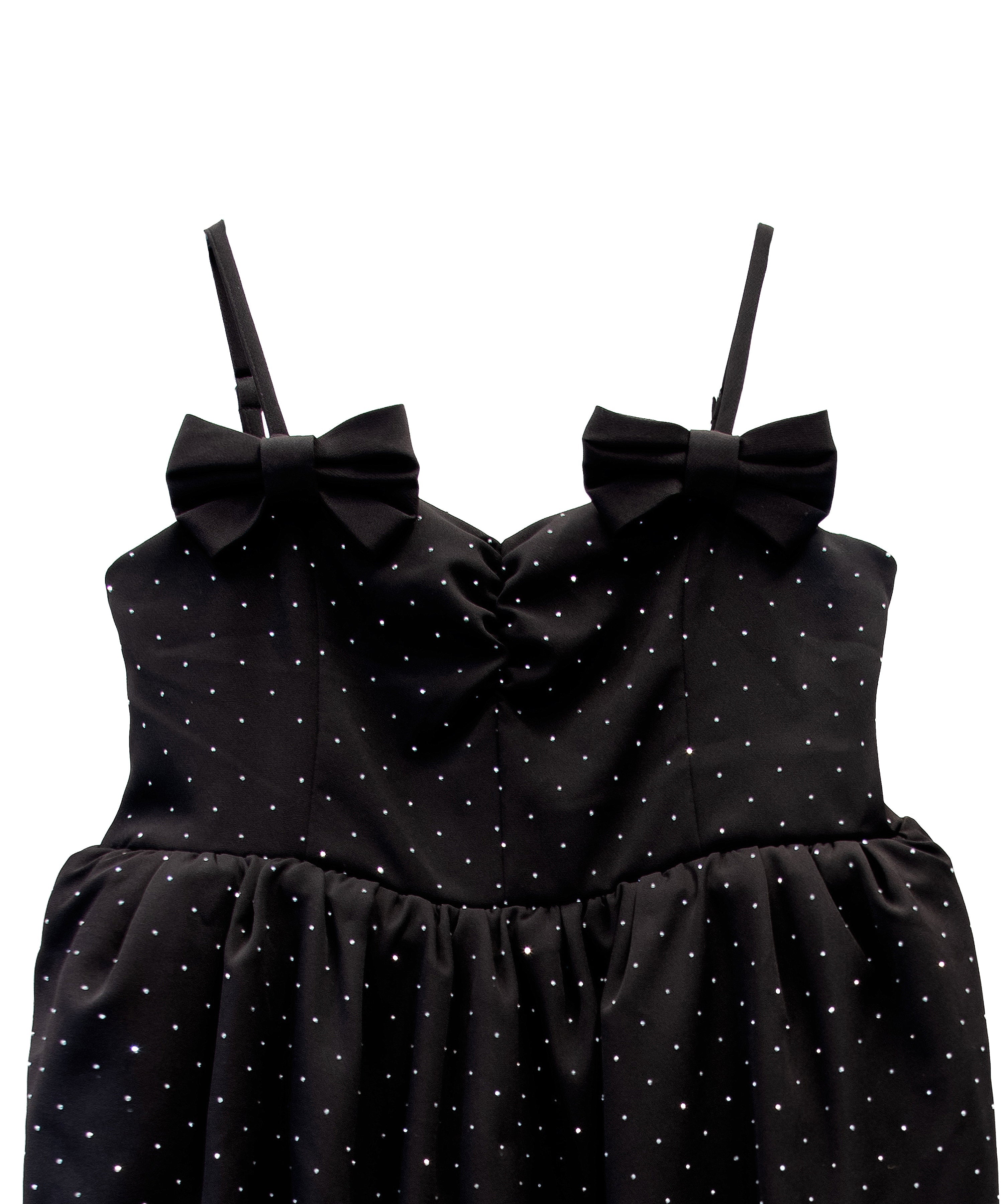 GLINT RIBBON LONG DRESS