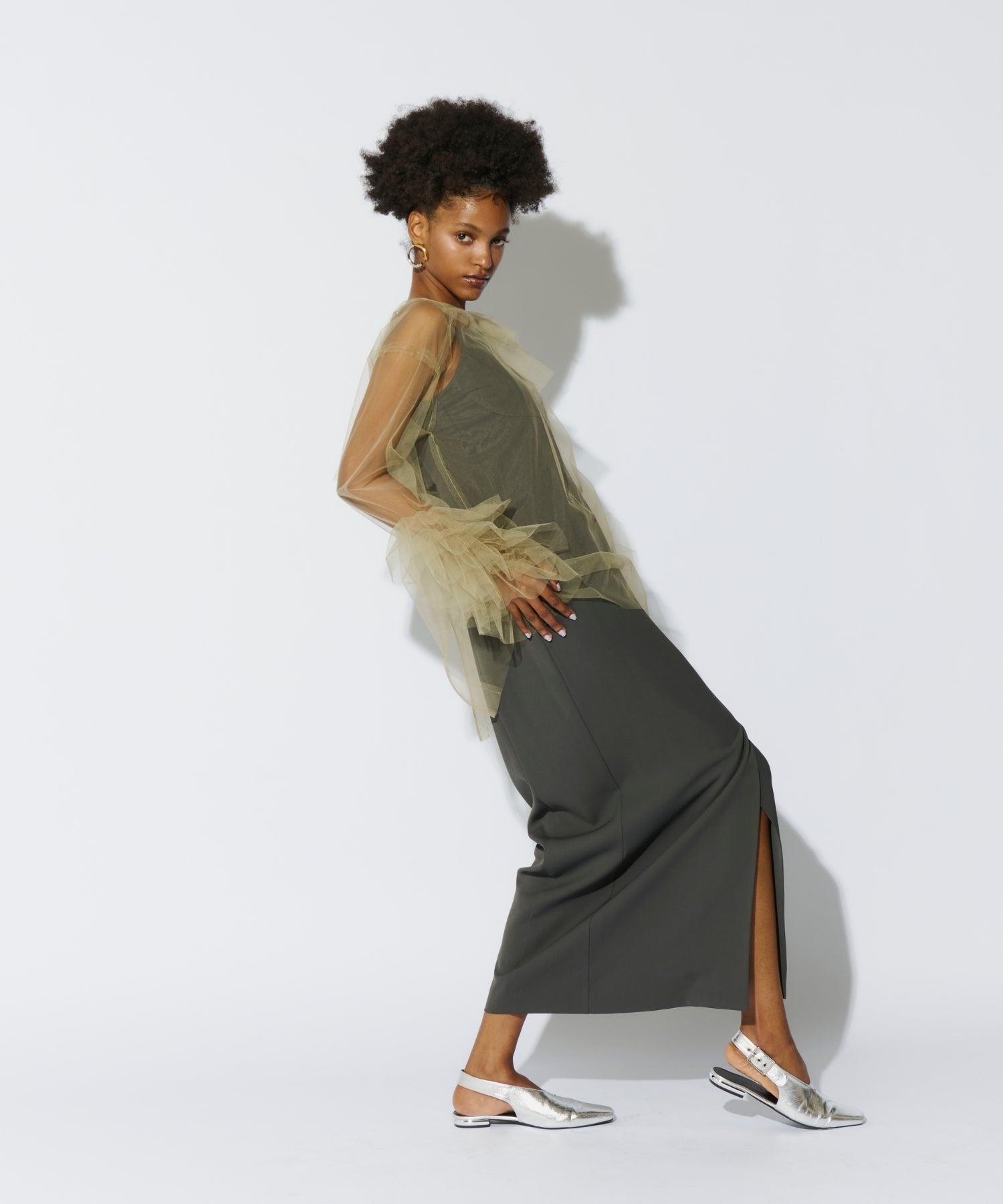 BLOOMING TULLE DRESS