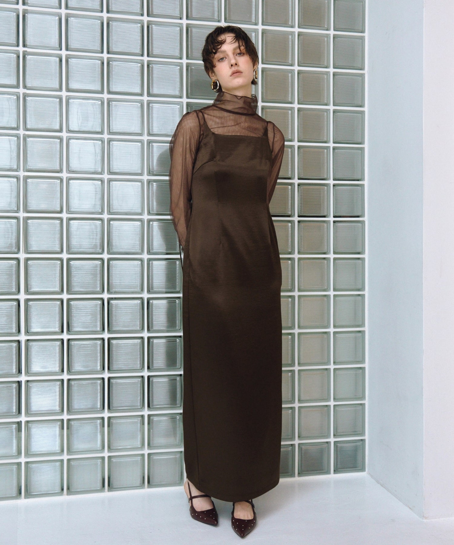 【POPUP】TULLE LAYERED TOPS