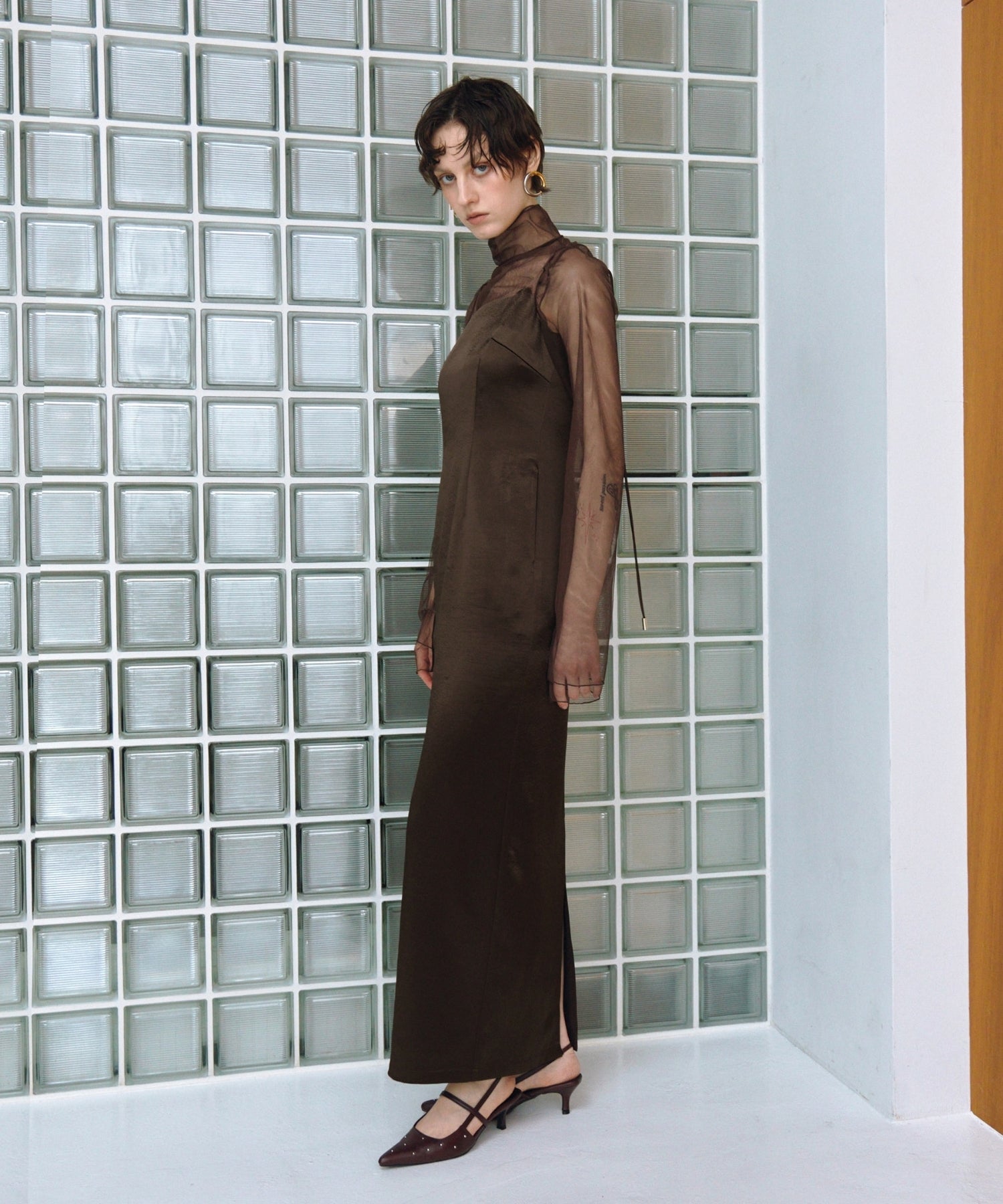 【POPUP】TULLE LAYERED TOPS