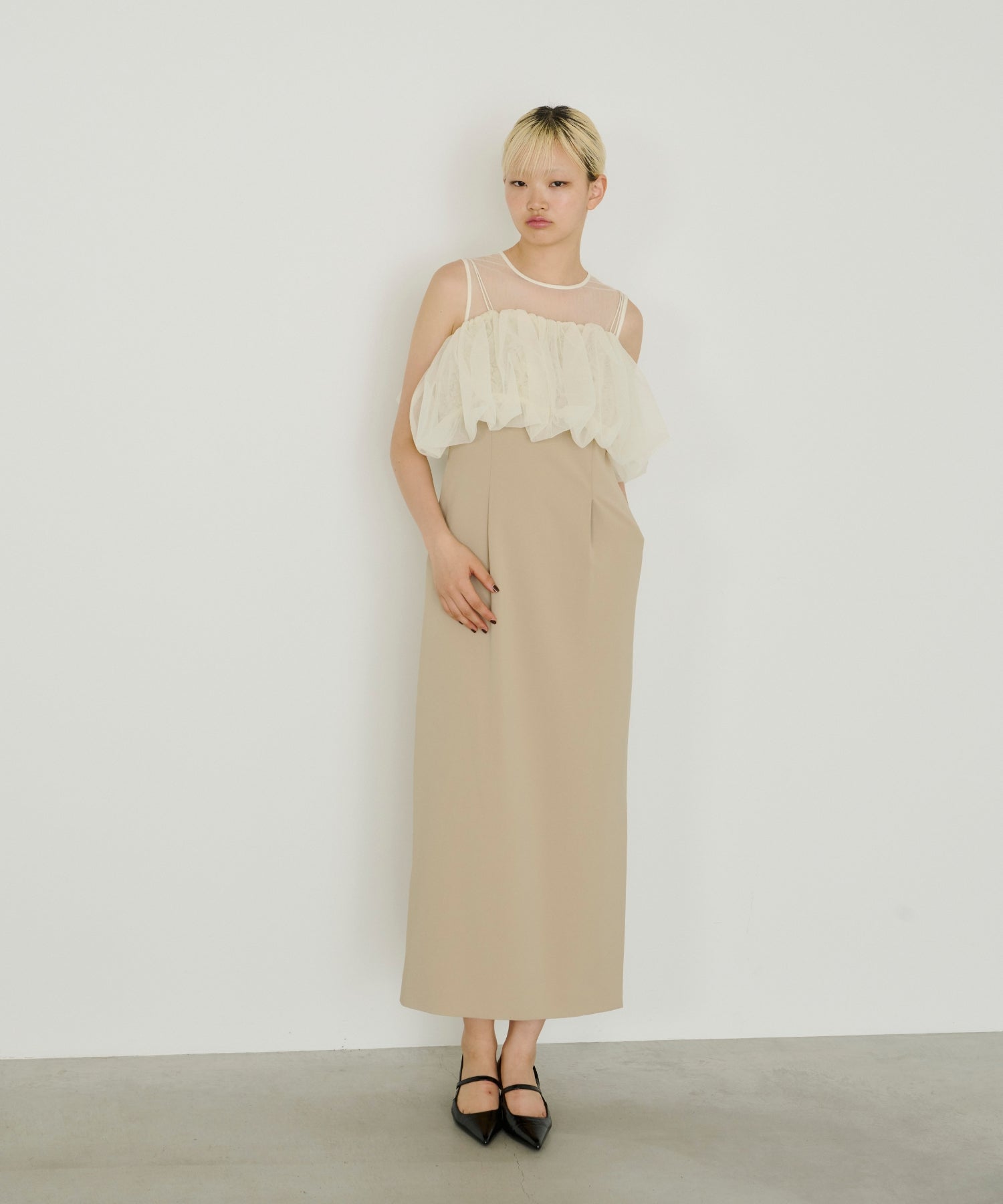 BALLOON FORM SET DRESS
