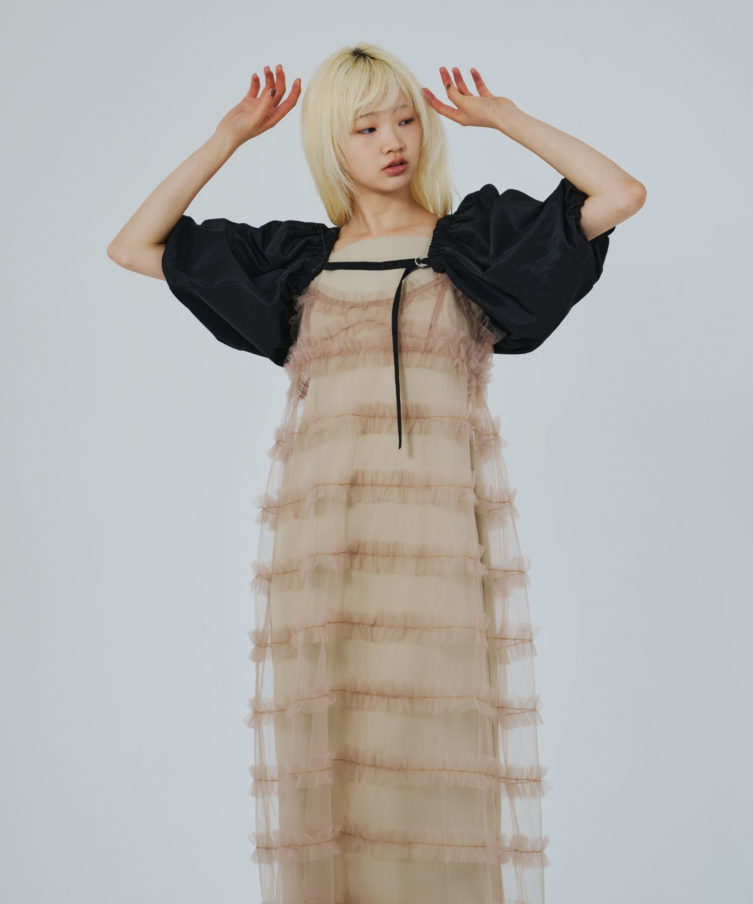 FRILL-LINE "GIRLY" DRESS