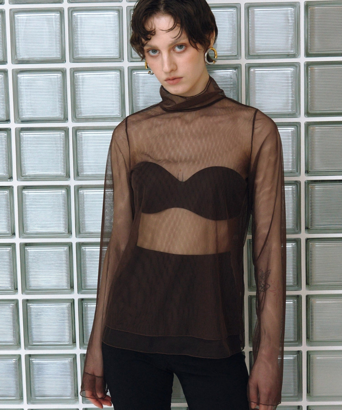 【POPUP】TULLE LAYERED TOPS