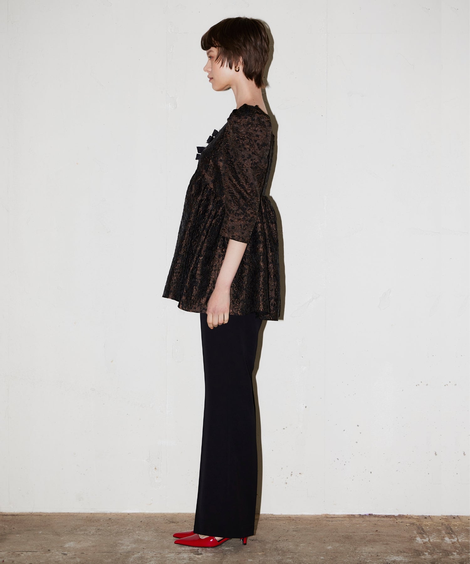 EDGE RIBBON SETUP DRESS