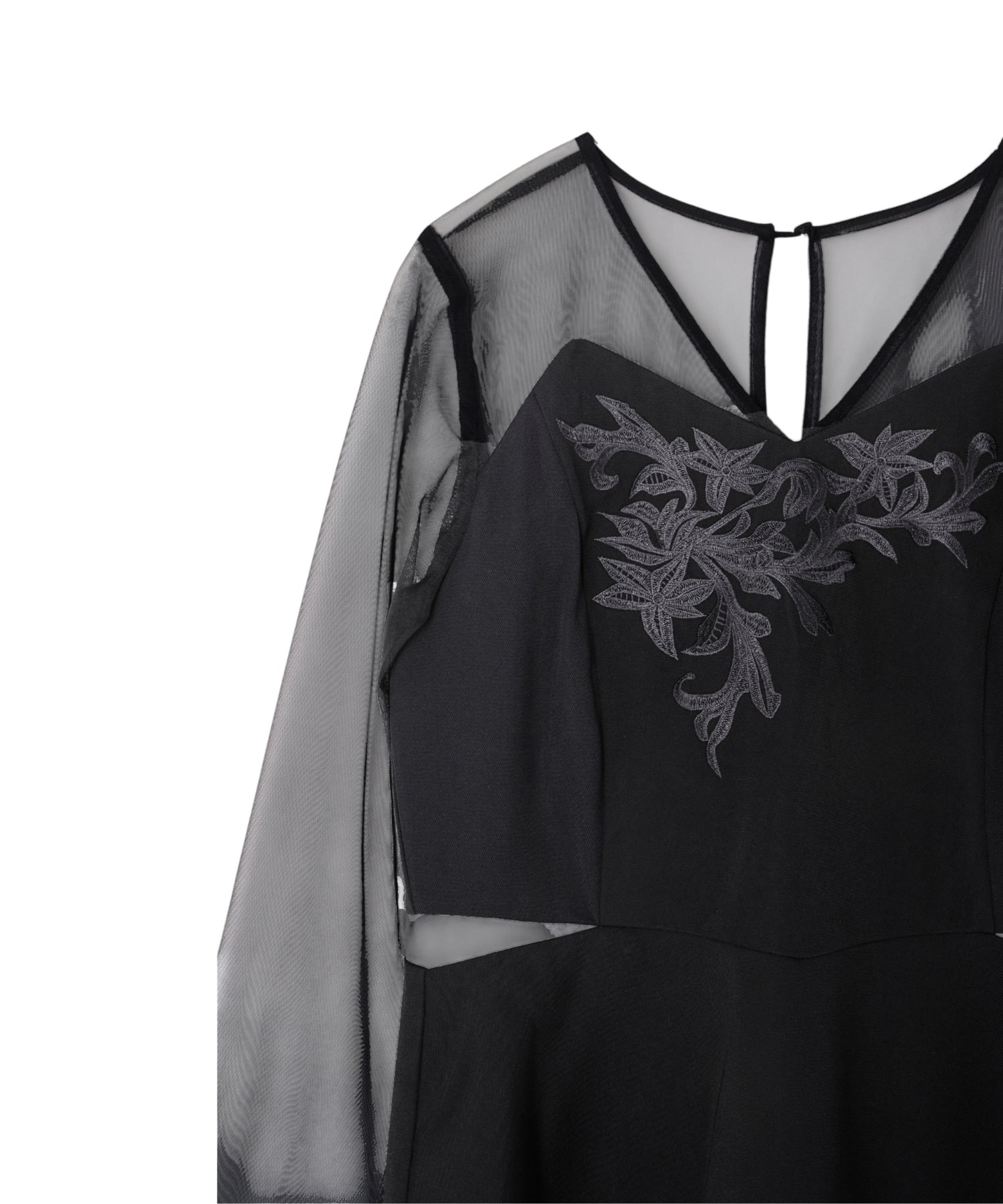 LACE PANEL ACCENT SETUP PANTS DRESS