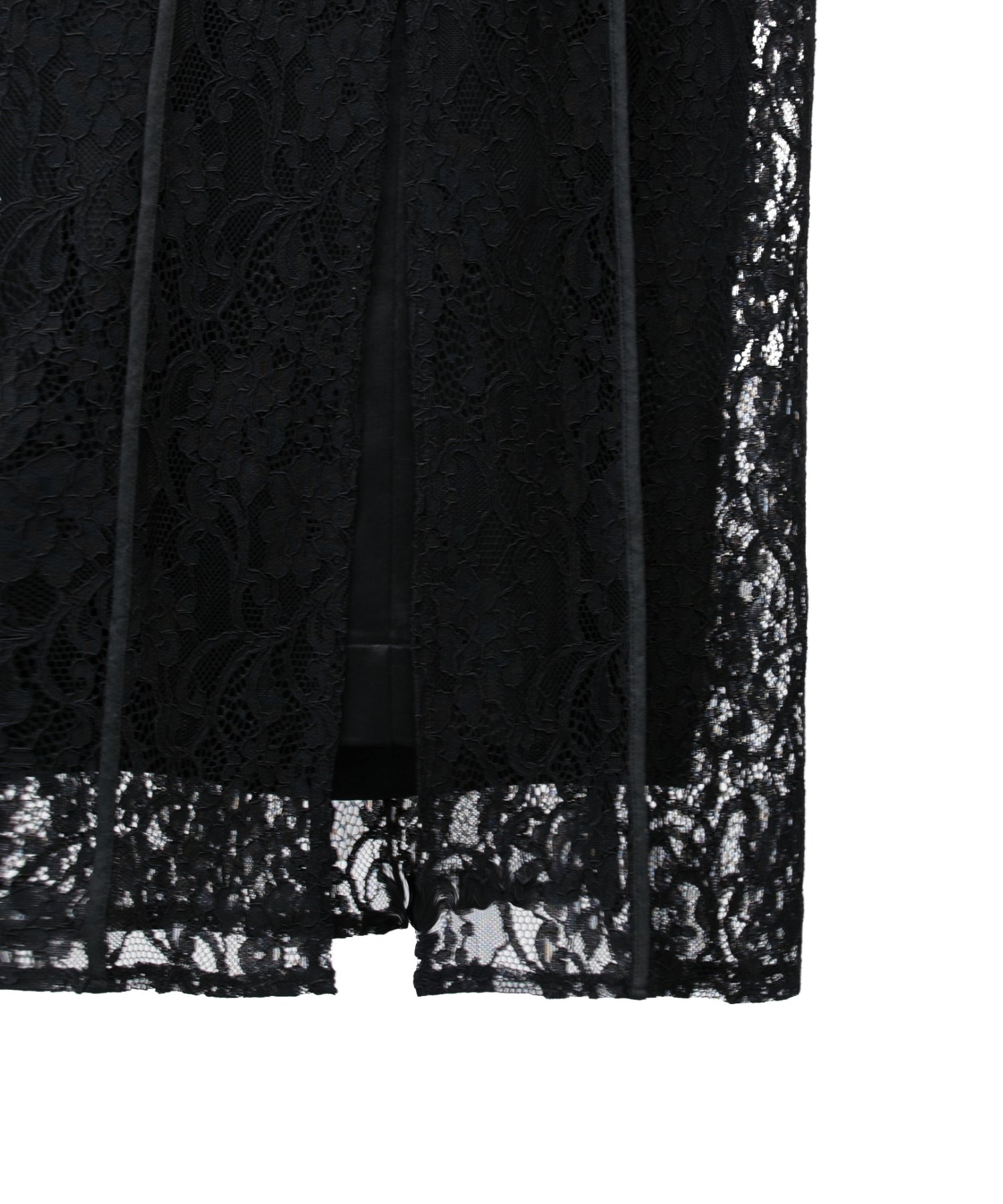 CORDED LACE LAYERED DRESS