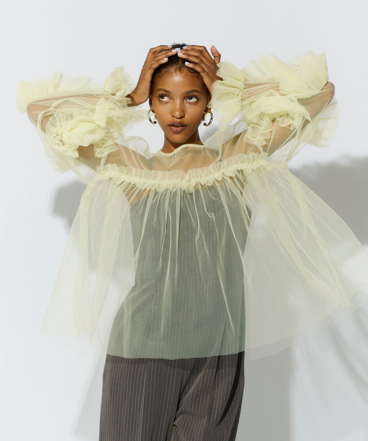 PINSTRIPE ALL IN ONE DRESS
