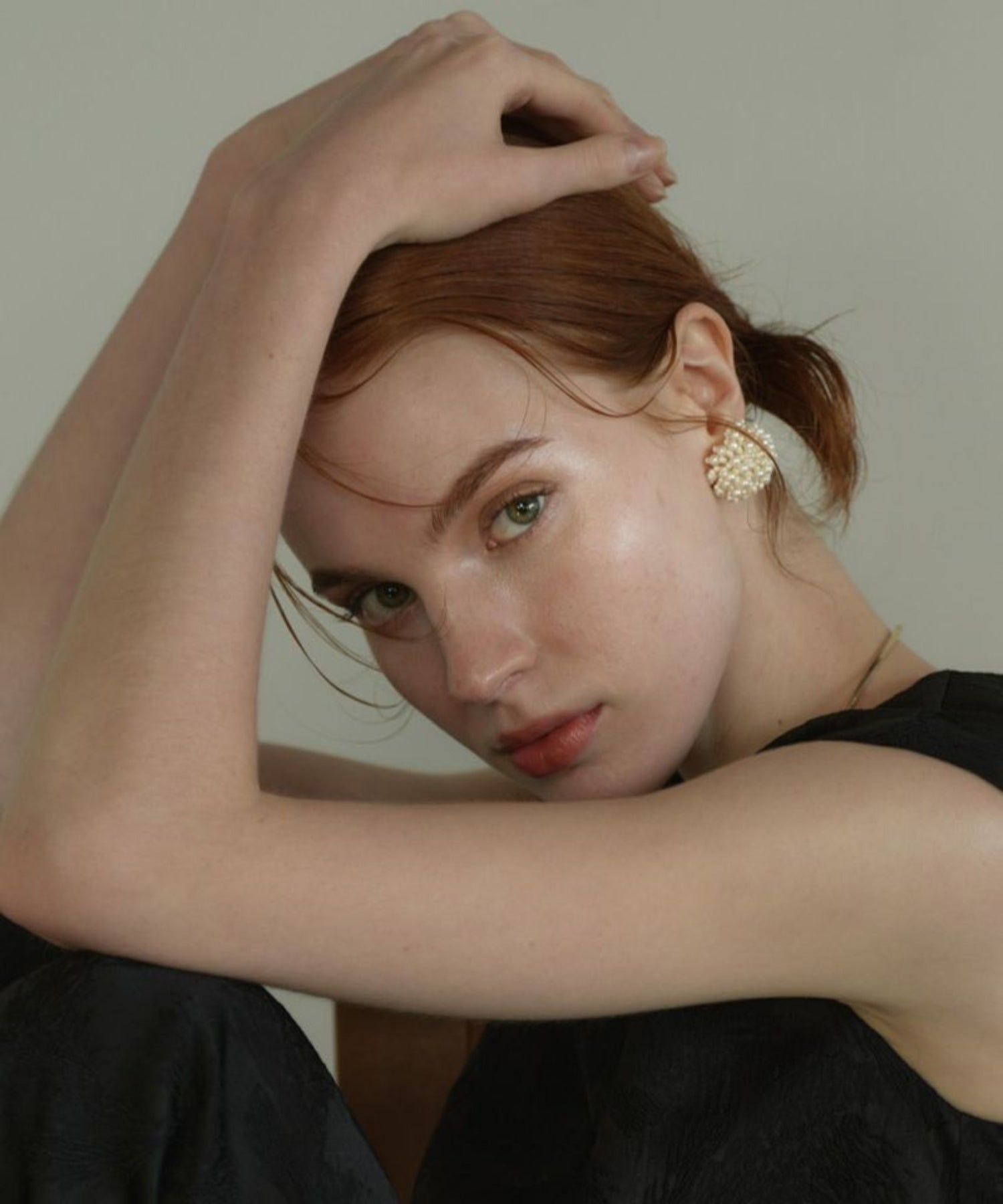 VOLUME PERL PIERCE / EARRING