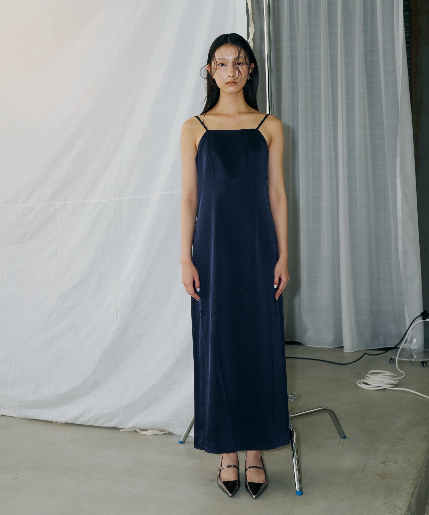 SATIN MINIMAL DRESS