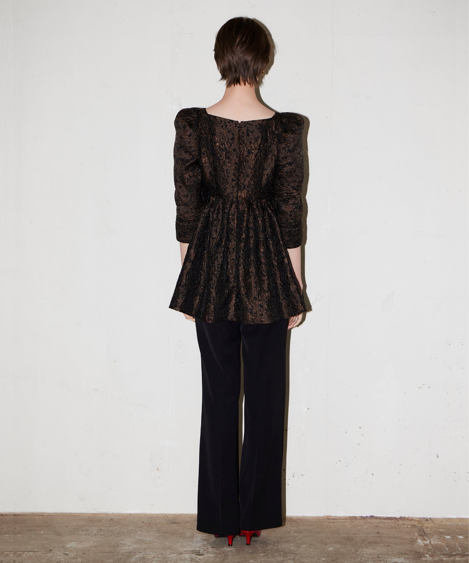 EDGE RIBBON SETUP DRESS