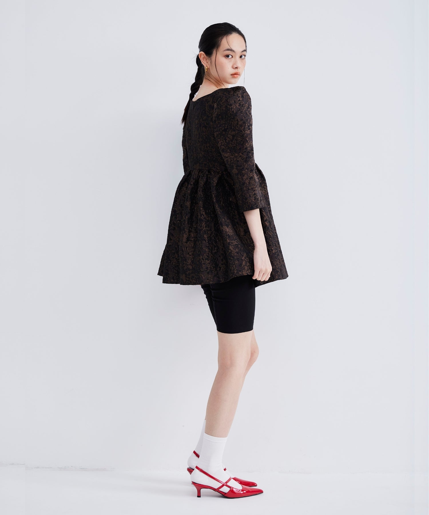 EDGE RIBBON SETUP DRESS